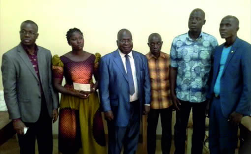 MUPEMENET remise de cheque